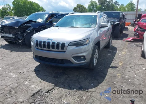 2019 Jeep Cherokee Latitude Fwd из США, поврежденный, VIN 1C4PJLCB3KD470027